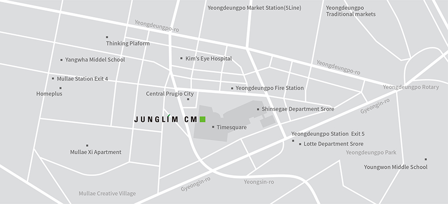Map of Seoul CM Headquarters