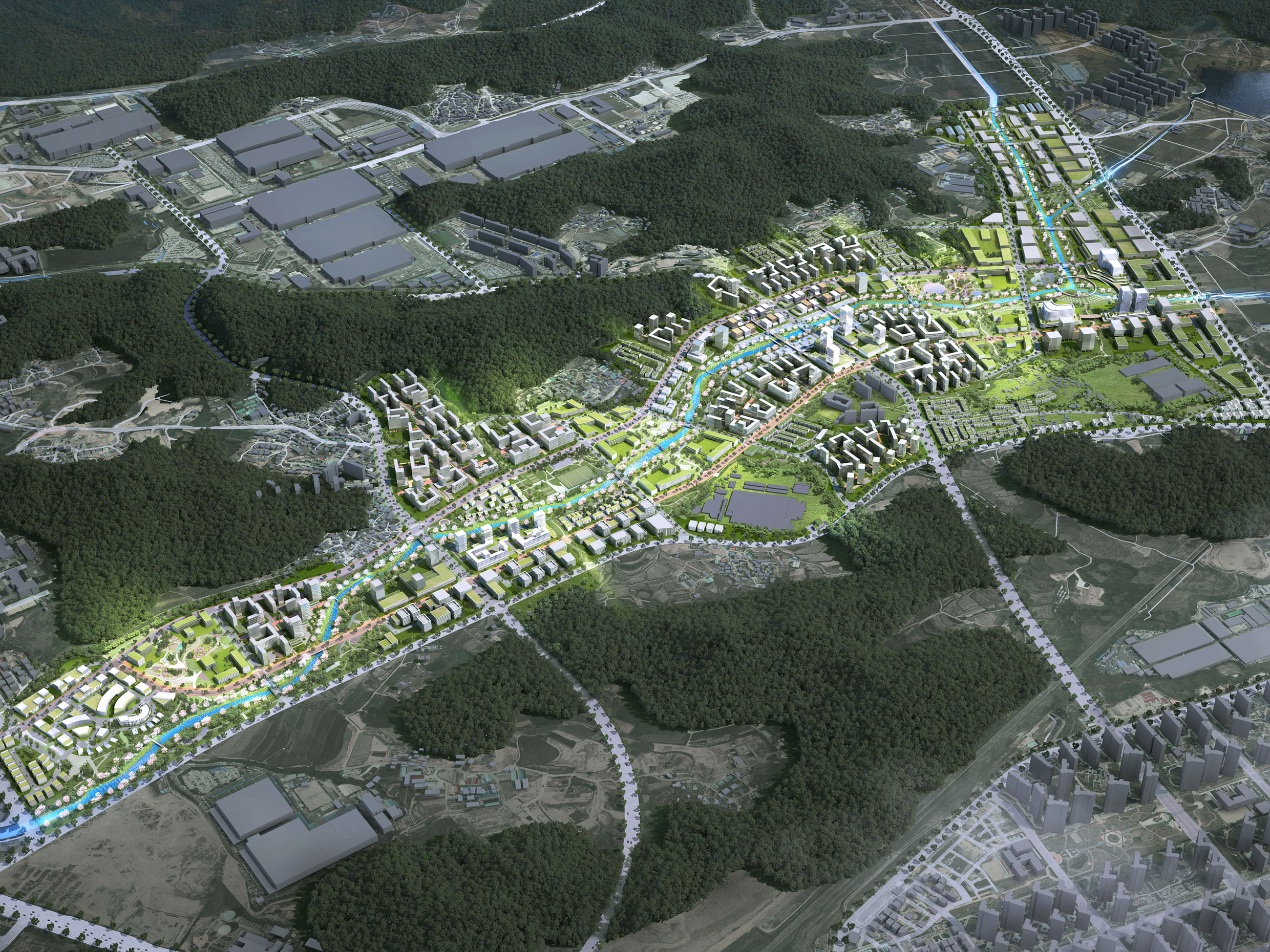Asan-Tangjeong 2 New Town Master Plan