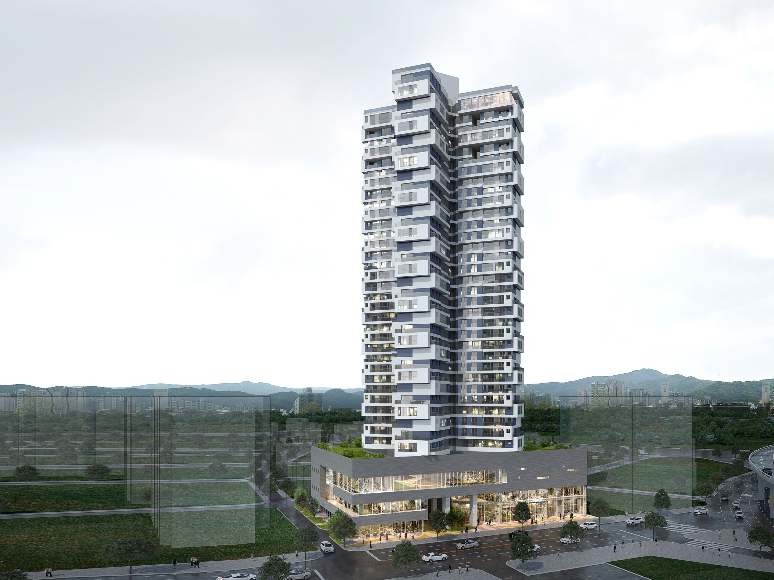 Housing Improvement Project in City Blocks for Bangbae-Samho Apartment Unit 12, 13