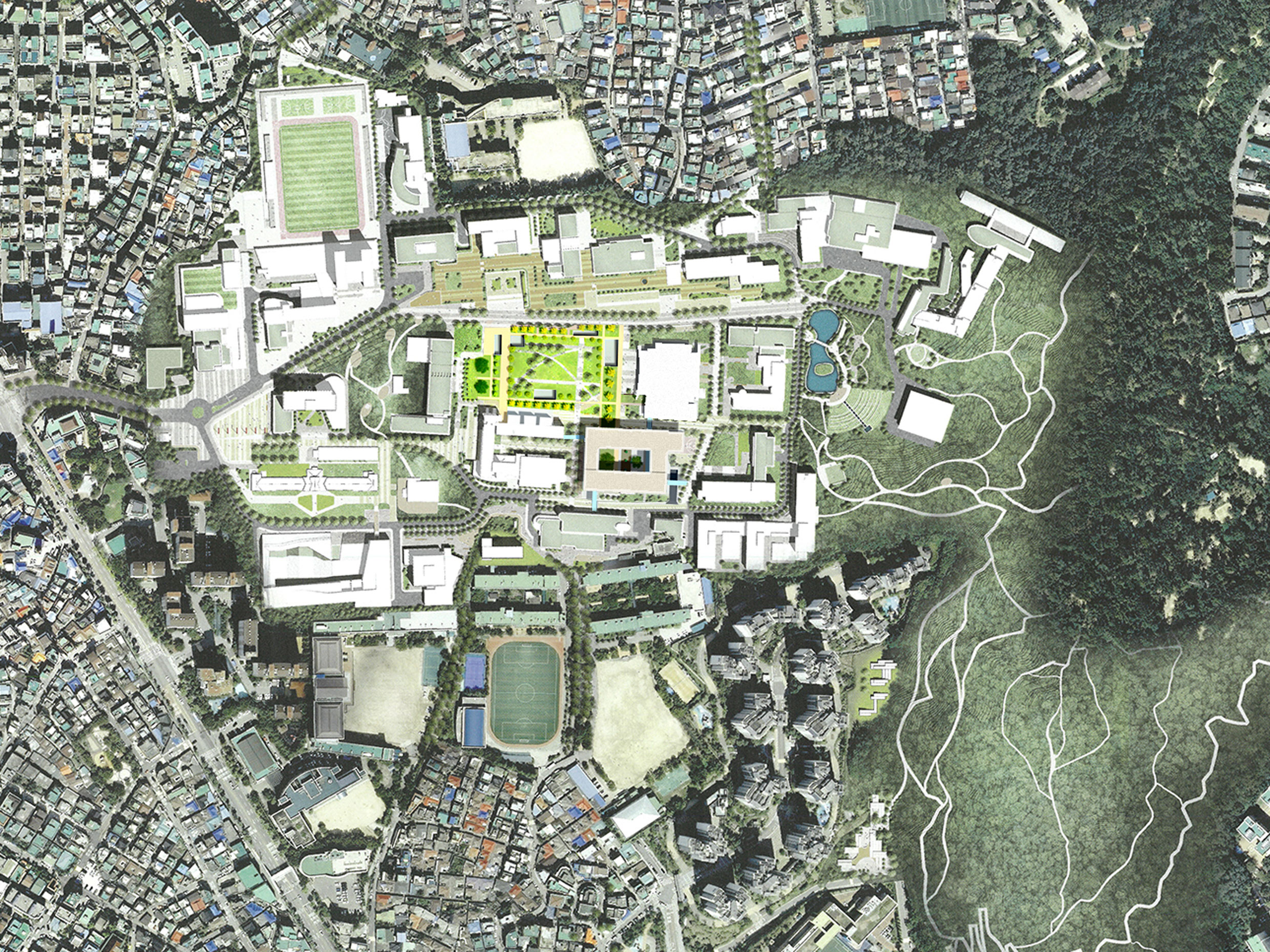 Mid-to-Long-Term Master Plan for University of Seoul Campus