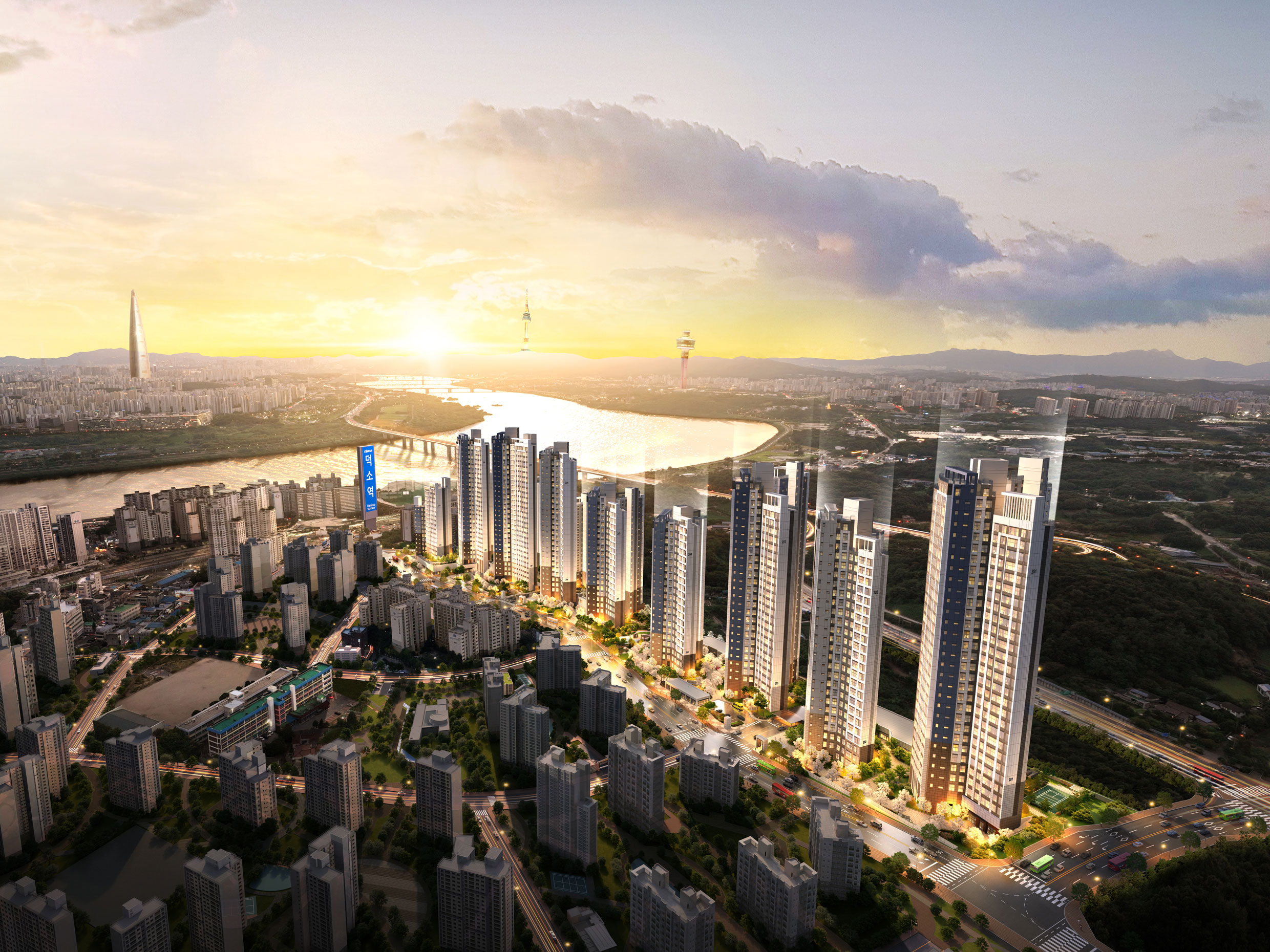 Redevelopment for Namyangju Deokso District 2 Housing