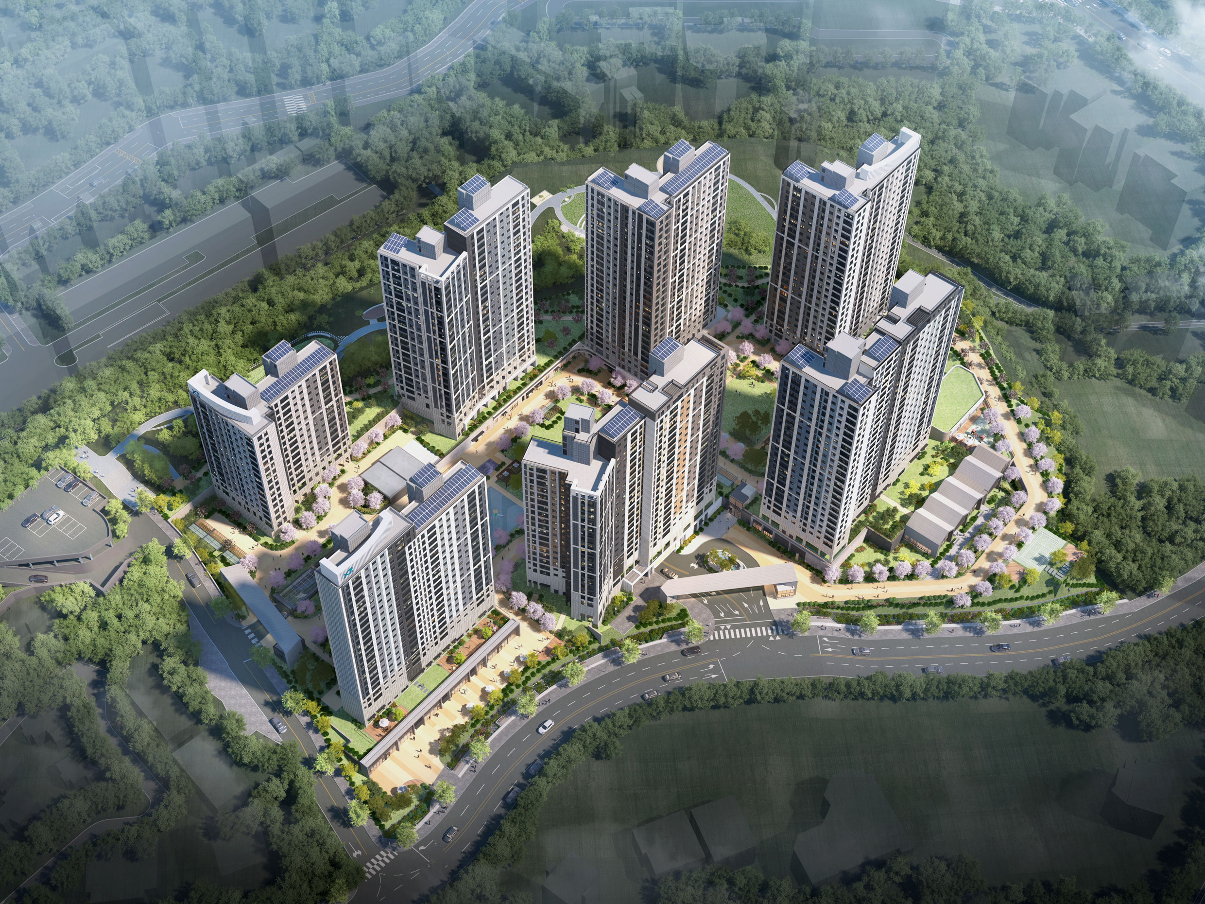 Songjeong-dong Residential Apartments, Icheon