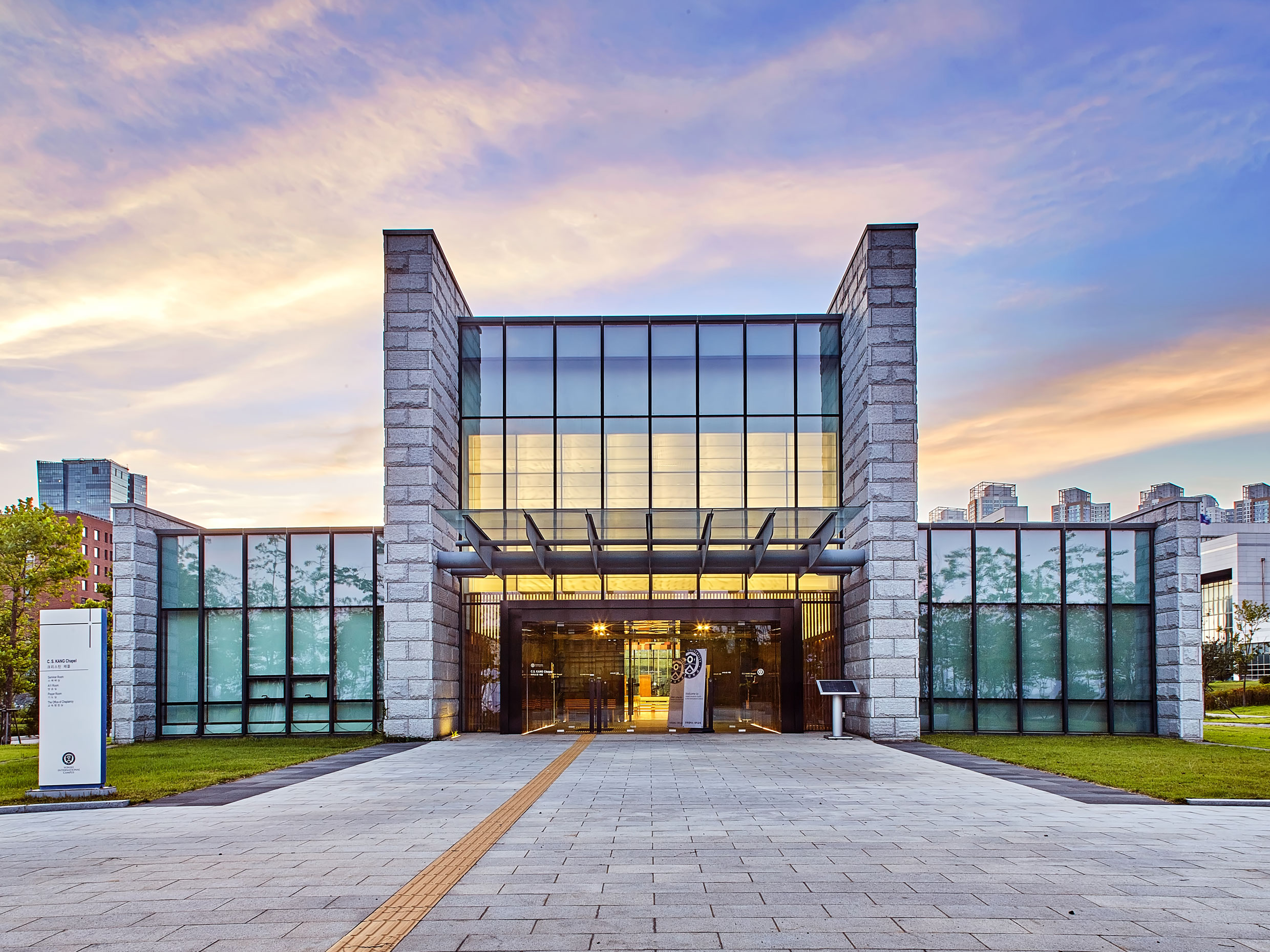 Yonsei Univ. Songdo Global Campus Christine Chapel