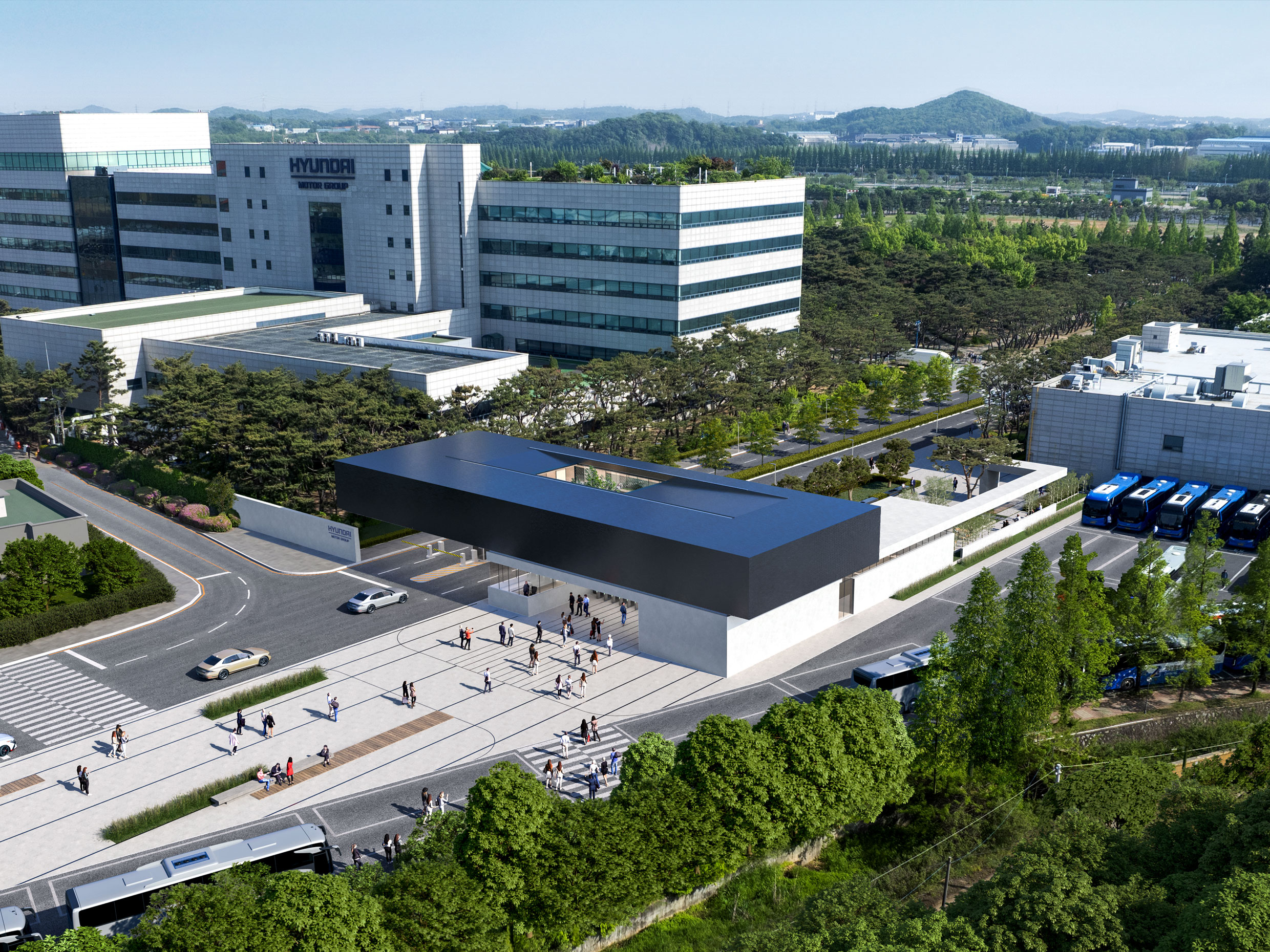 Design Proposal for HMC Namyang Institute Welcome Center North